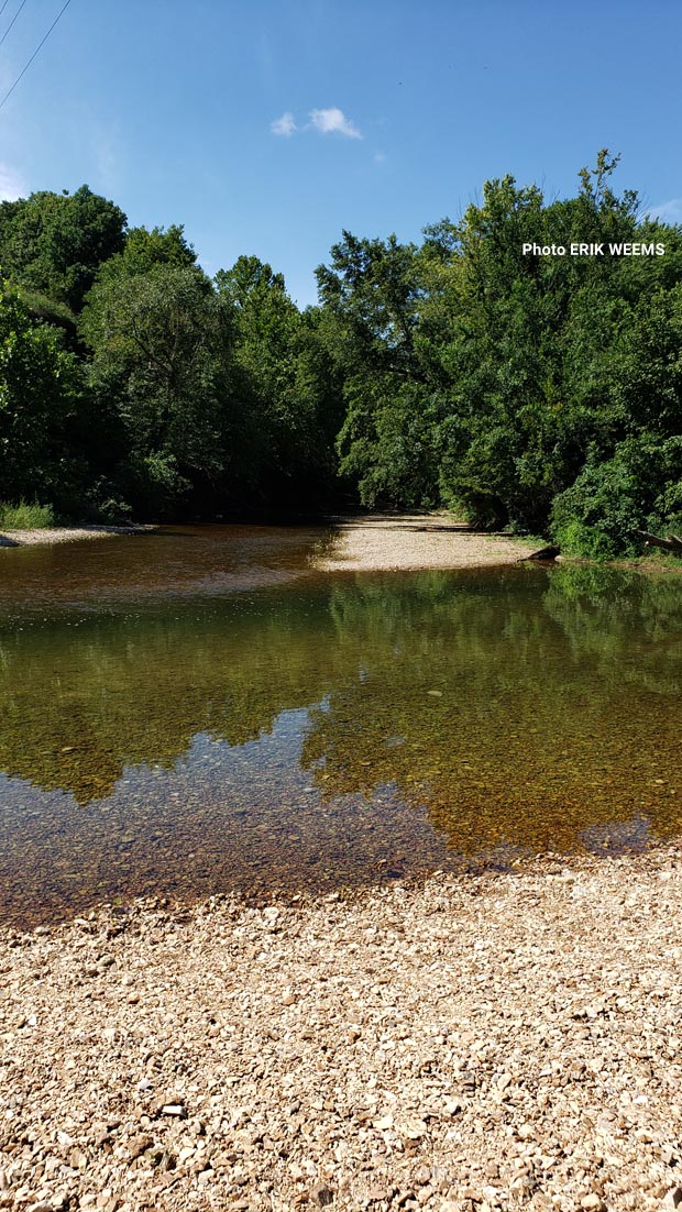 Kings River at the 62 West Bridge