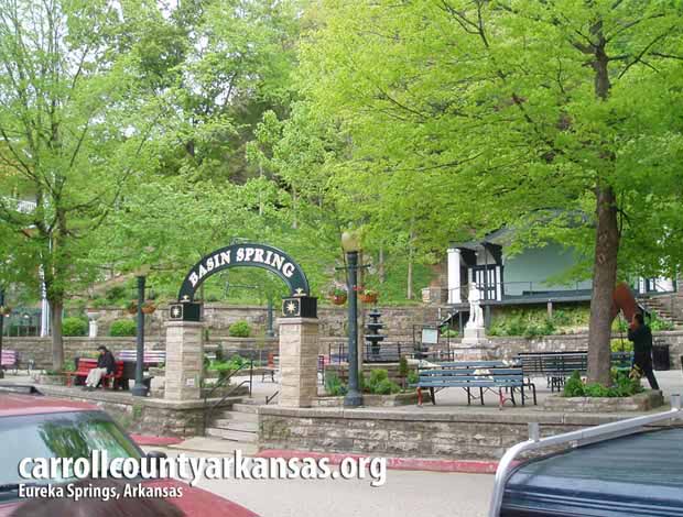 Basin Spring - Eureka Springs  - Carroll County Arkansas